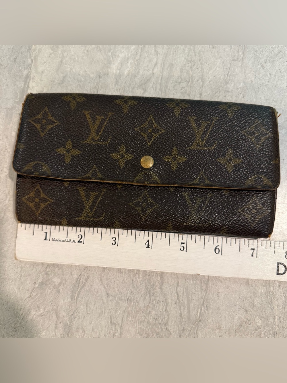Louis Vuitton Monogram Brown Wallet - Picture 1 of 9